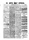 St. Kitts Daily Express Saturday 27 June 1914 Page 1