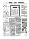 St. Kitts Daily Express Wednesday 15 July 1914 Page 1