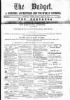 Budget (Jamaica) Monday 16 July 1877 Page 1