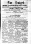 Budget (Jamaica) Tuesday 24 July 1877 Page 1