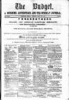 Budget (Jamaica) Monday 30 July 1877 Page 1