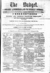 Budget (Jamaica) Tuesday 31 July 1877 Page 1