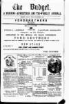 Budget (Jamaica) Friday 05 September 1879 Page 1
