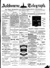 Ashbourne Telegraph Friday 24 February 1905 Page 1