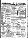 Ashbourne Telegraph Friday 07 August 1908 Page 1