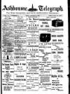 Ashbourne Telegraph Friday 18 September 1908 Page 1