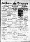 Ashbourne Telegraph Friday 28 January 1910 Page 1