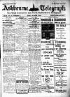Ashbourne Telegraph Friday 09 September 1910 Page 1