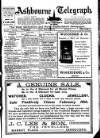 Ashbourne Telegraph Friday 02 February 1923 Page 1
