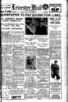 Leicester Evening Mail Thursday 20 February 1930 Page 1