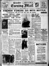 Leicester Evening Mail Monday 04 September 1939 Page 1