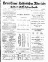 Luton Times and Advertiser Friday 18 January 1889 Page 1