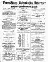Luton Times and Advertiser Friday 01 February 1889 Page 1
