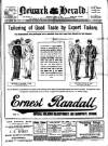 Newark Herald Saturday 12 April 1913 Page 1