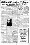 Midland Counties Tribune Friday 02 August 1929 Page 1
