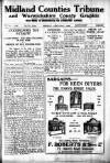 Midland Counties Tribune Friday 09 August 1929 Page 1