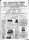Stratford Times and South Essex Gazette Wednesday 02 February 1876 Page 1