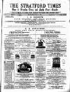 Stratford Times and South Essex Gazette Wednesday 31 May 1876 Page 1