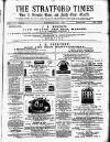Stratford Times and South Essex Gazette Wednesday 07 June 1876 Page 1