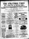 Stratford Times and South Essex Gazette Wednesday 06 December 1876 Page 1