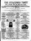 Stratford Times and South Essex Gazette Wednesday 14 February 1877 Page 1