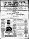 Stratford Times and South Essex Gazette Wednesday 16 January 1878 Page 1