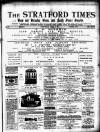 Stratford Times and South Essex Gazette Wednesday 02 April 1879 Page 1