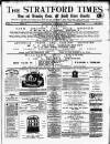 Stratford Times and South Essex Gazette Wednesday 05 November 1879 Page 1
