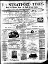 Stratford Times and South Essex Gazette Wednesday 28 January 1880 Page 1