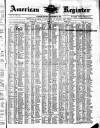 American Register Saturday 04 October 1873 Page 1