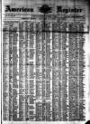 American Register Saturday 18 October 1873 Page 1