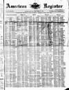 American Register Saturday 27 December 1873 Page 1