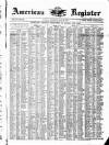 American Register Saturday 20 June 1874 Page 1