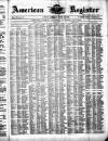American Register Saturday 10 April 1875 Page 1