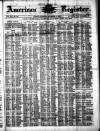 American Register Saturday 27 November 1875 Page 1
