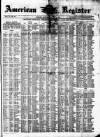 American Register Saturday 01 April 1876 Page 1