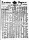 American Register Saturday 06 May 1876 Page 1