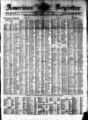 American Register Saturday 15 June 1878 Page 1