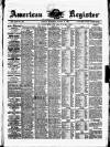 American Register Saturday 21 August 1880 Page 1