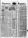 American Register Saturday 14 January 1882 Page 1