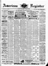 American Register Saturday 10 June 1882 Page 1