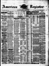 American Register Saturday 07 April 1883 Page 1