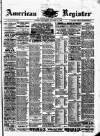 American Register Saturday 27 October 1883 Page 1