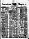 American Register Saturday 01 December 1883 Page 1