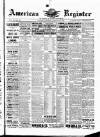 American Register Saturday 26 January 1884 Page 1