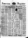 American Register Saturday 21 June 1884 Page 1
