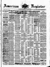 American Register Saturday 23 August 1884 Page 1