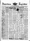 American Register Saturday 13 September 1884 Page 1
