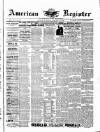 American Register Saturday 18 October 1884 Page 1