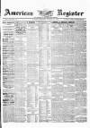 American Register Saturday 17 January 1885 Page 1